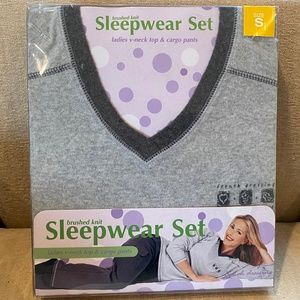 French Dressing Brushed Knit Sleepwear Set